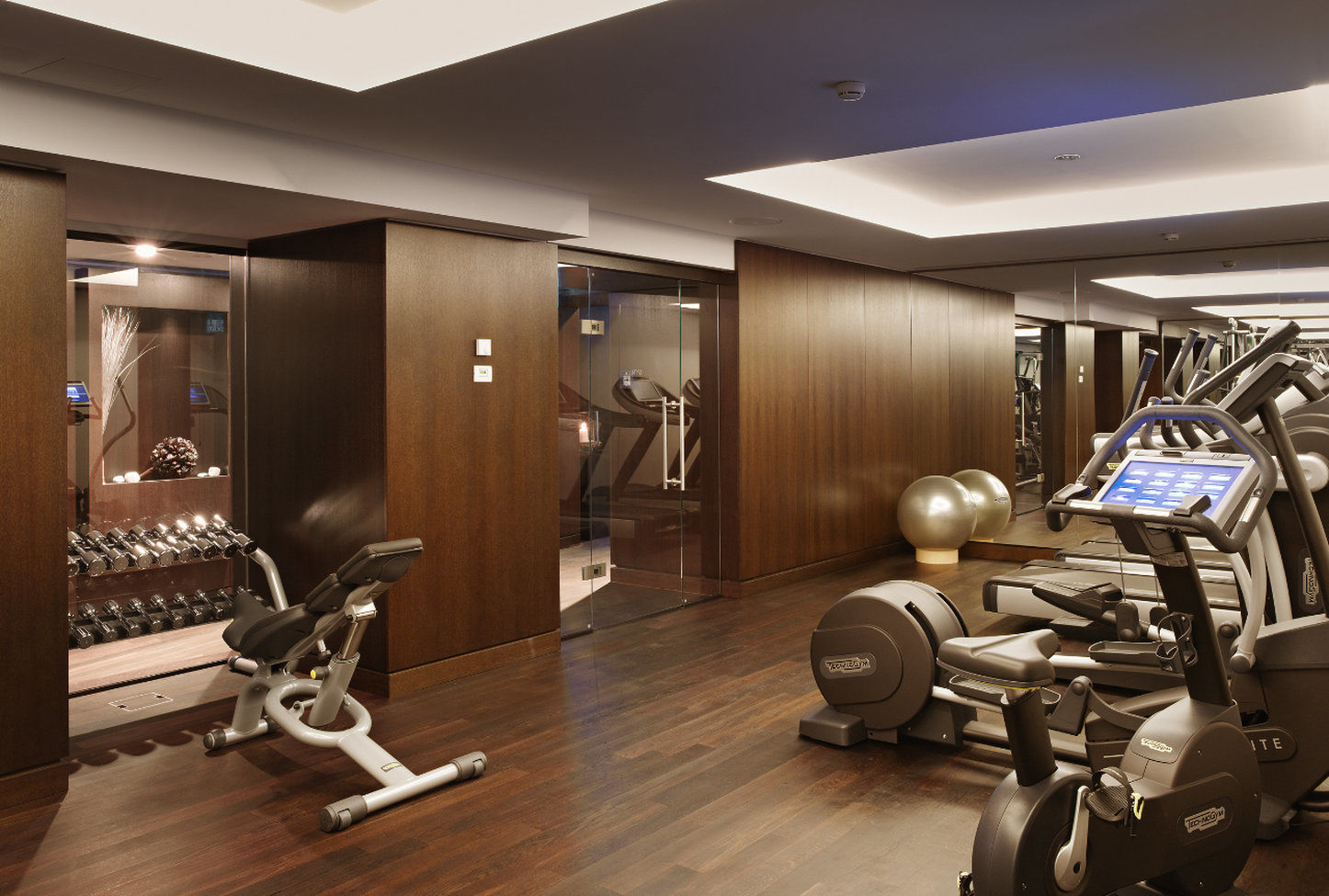 Hotel Schweizerhof Bern & Spa Facilități foto The gym at The Dorchester
